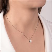 Collana Mirco Visconti Donna in Oro bianco Diamante BG183/50 - BG183/50